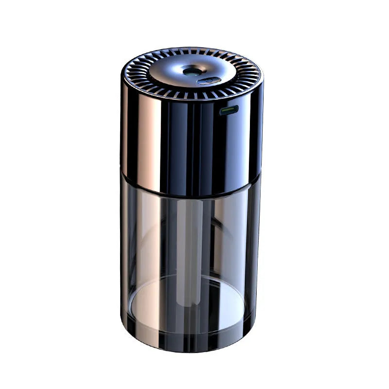 Glass USB plug-in aroma humidifier with spray function in various scent options