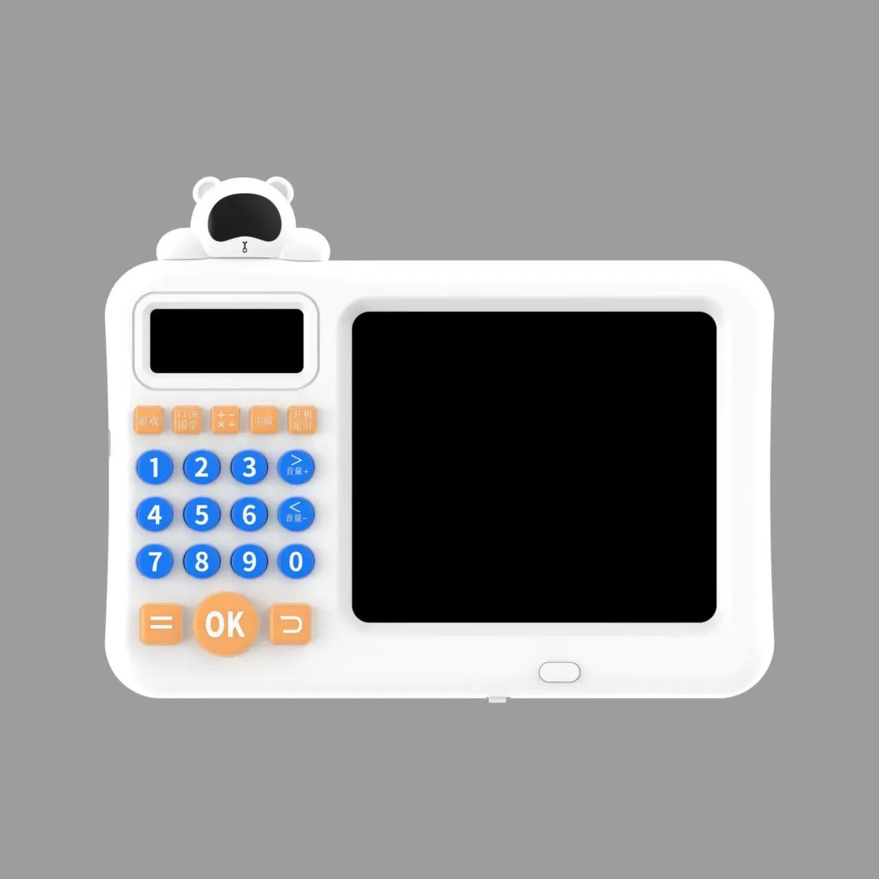 Astronaut-themed oral arithmetic learning machine in English version, made of ABS plastic with rechargeable battery