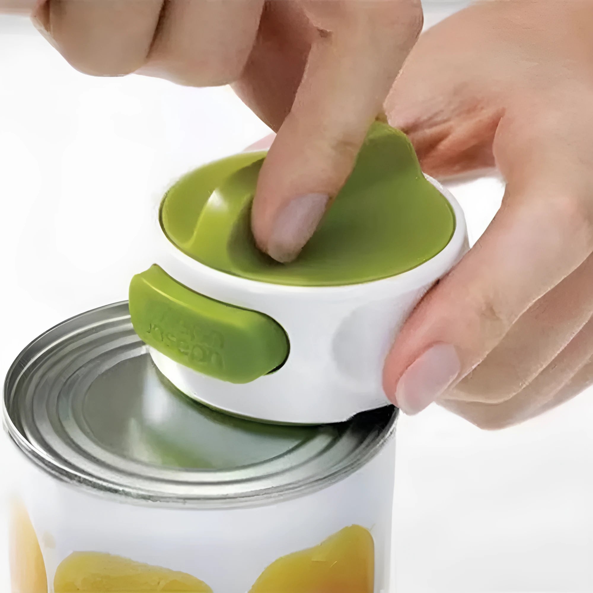 Green stainless steel screw bottle opener with labour-saving mechanism for kitchen use