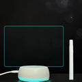 White 3D light acrylic handwritten message board with USB 5V touch switch and RGB seven colour dimming, 95 x 40 mm