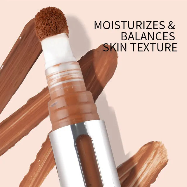 Waterproof concealer pen contour stick with 24 colour shades for sweatproof coverage and nose shadow makeup.