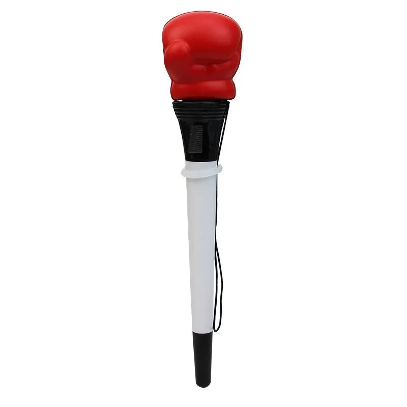Four ejection pens with plug-in sleeve design and bullet-shaped 0.7mm tips for pressure relief stationery