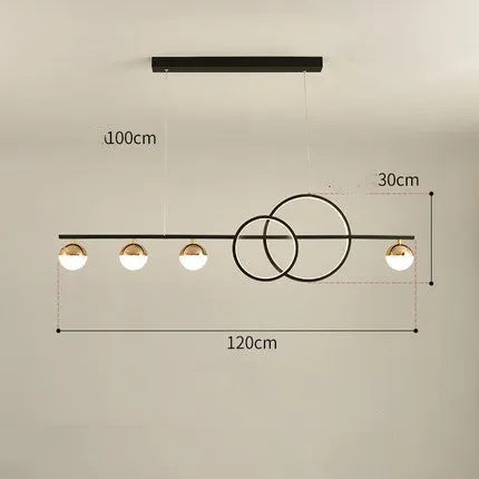 Modern rectangular aluminium ceiling lamp in black or gold with remote control for dimming.