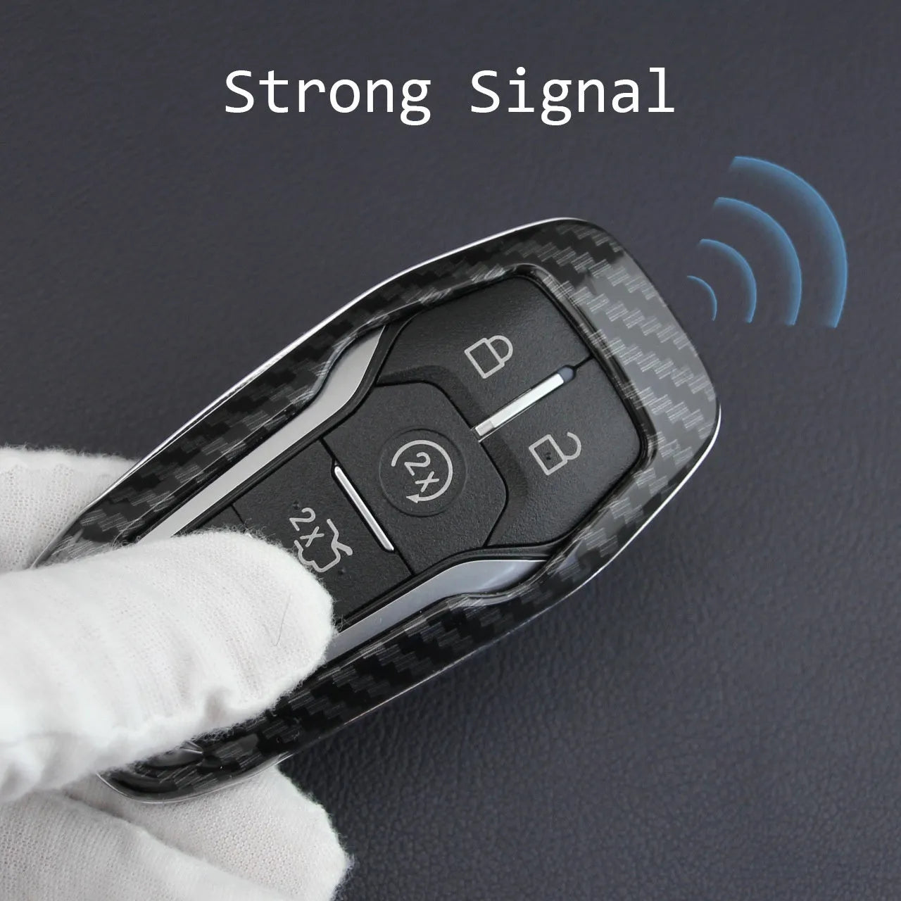 Plastic remote control protective shell for car keys with single shell design