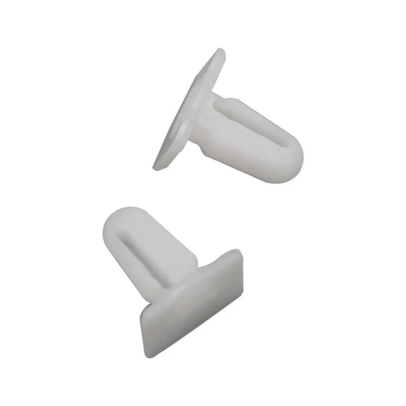 Black automobile plastic clip nails for car interior trim panel fastening, 60 pieces PA66 material