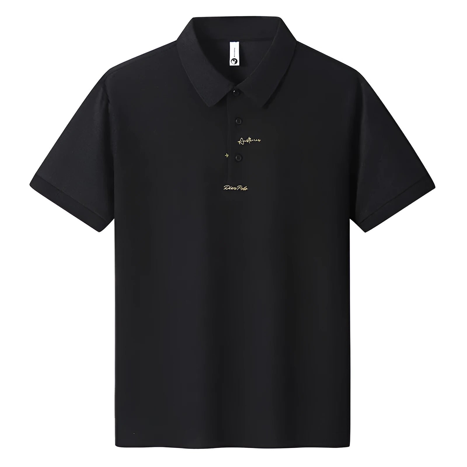 Men's casual cotton T-shirt with printed letter pattern in multiple colour options