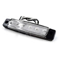 Trailer side warning lights with PVC housing in multiple colour options measuring 9.6cm long