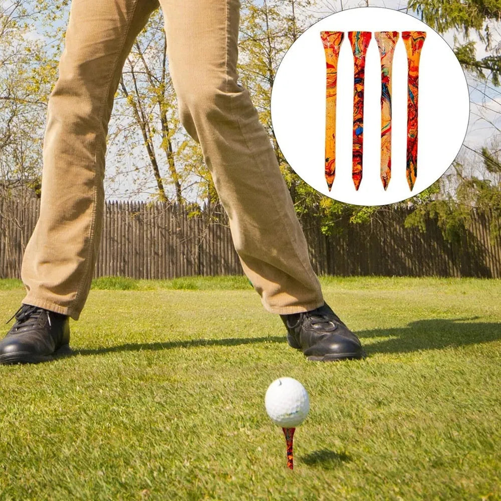 Colourful 70mm diameter golf ball holders made from hemu material for training