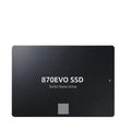 Samsung 870 EVO 2.5-inch SATA internal solid state drive for PC and laptop storage upgrades.