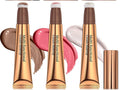 15ml liquid highlight and contour pen with sponge applicator head in multiple colour shades
