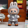 Vinyl pendant doll dress wedding Mr Vest style for 17cm Ragdoll car curtain doll clothes