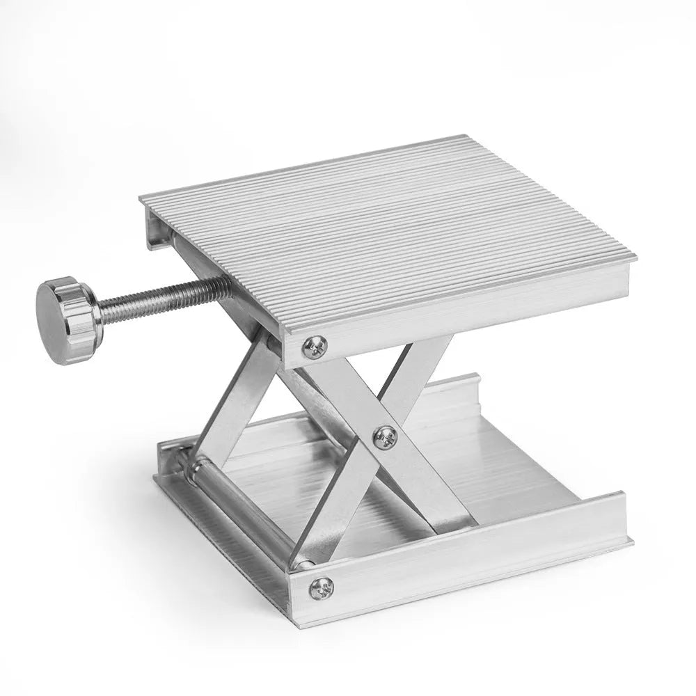 Lifting platform with aluminium alloy bracket for laser level floor sticking instrument accessory