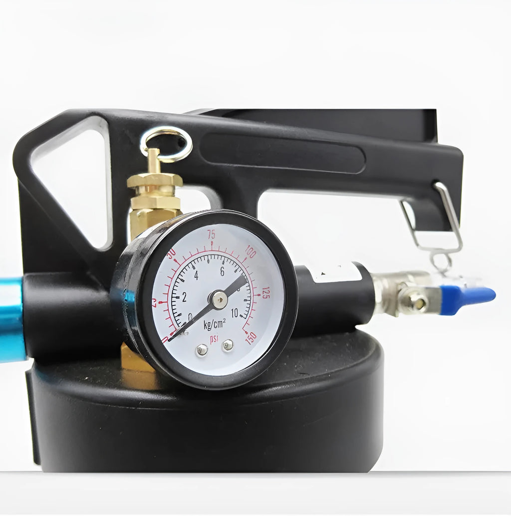 Pneumatic automatic transmission oil changer tool with a tank, available in 6L and 10L capacities.