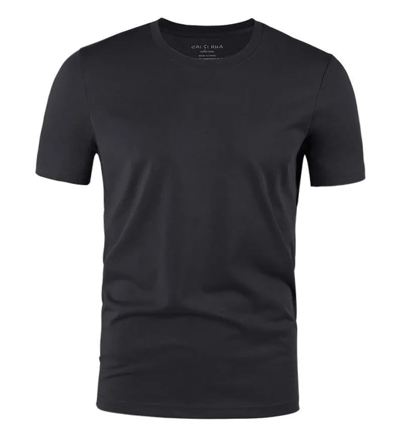 Solid colour cotton couple's pullover on a hanger, available in multiple colours and sizes.