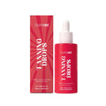 60ml natural skin brightening serum bottle with dropper containing plant extracts