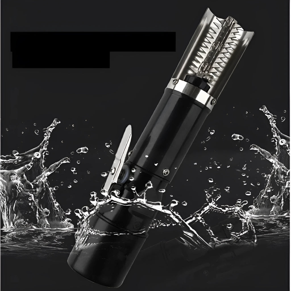 Black electric fish scale scraper tool with brush head and wireless base