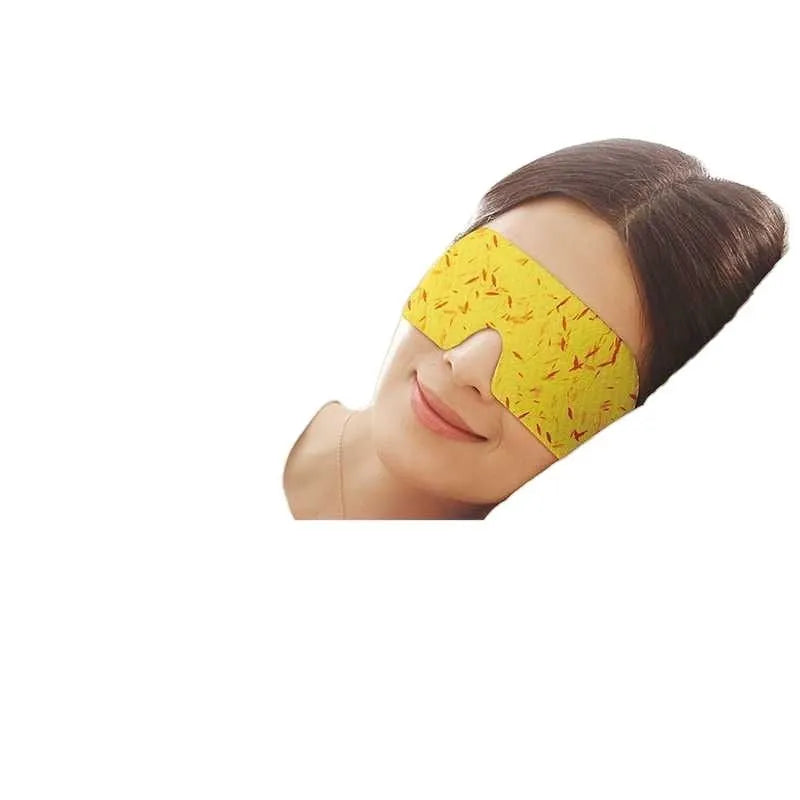 Lutein cold eye pad non-woven fabric ice compress sleep eye mask 1PC simple style