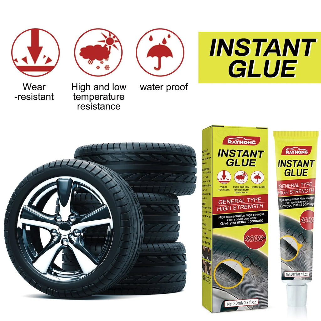 30ml car tyre repair adhesive tube for sealing cracks and punctures