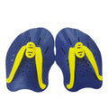 A pair of swim training paddles for freestyle stroke drills, shown in one of the available colours.