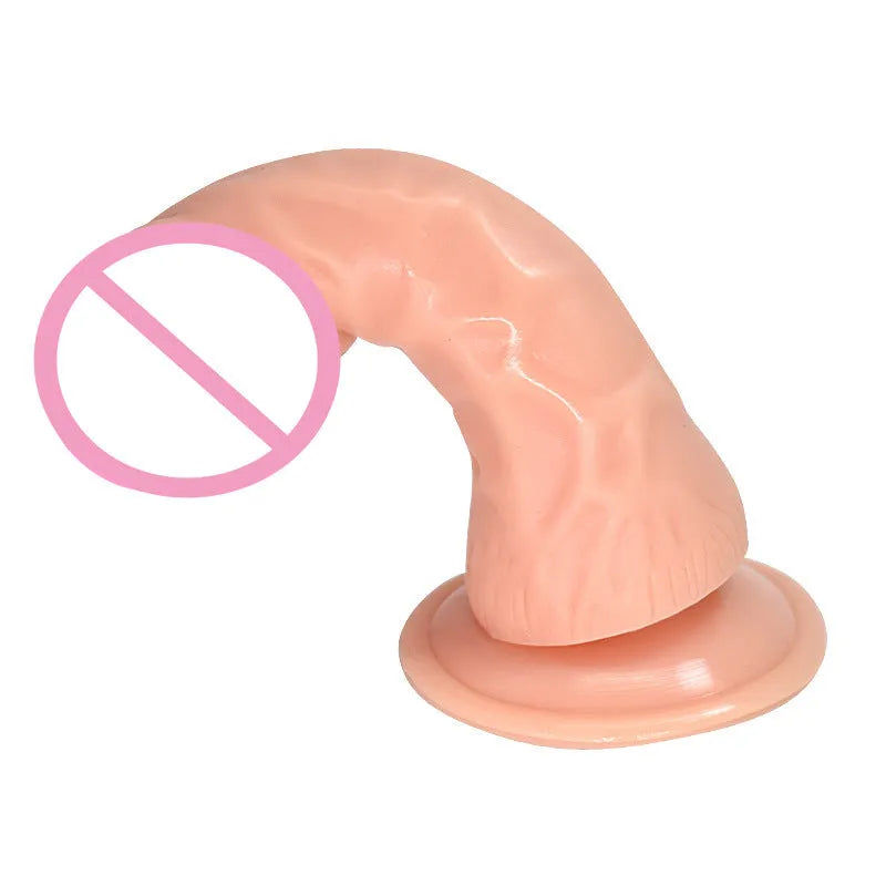 Bullet simulation butt plug in skin colour PVC material, 17.5cm length by 3.5cm width, Japanese bullet skin colour finish