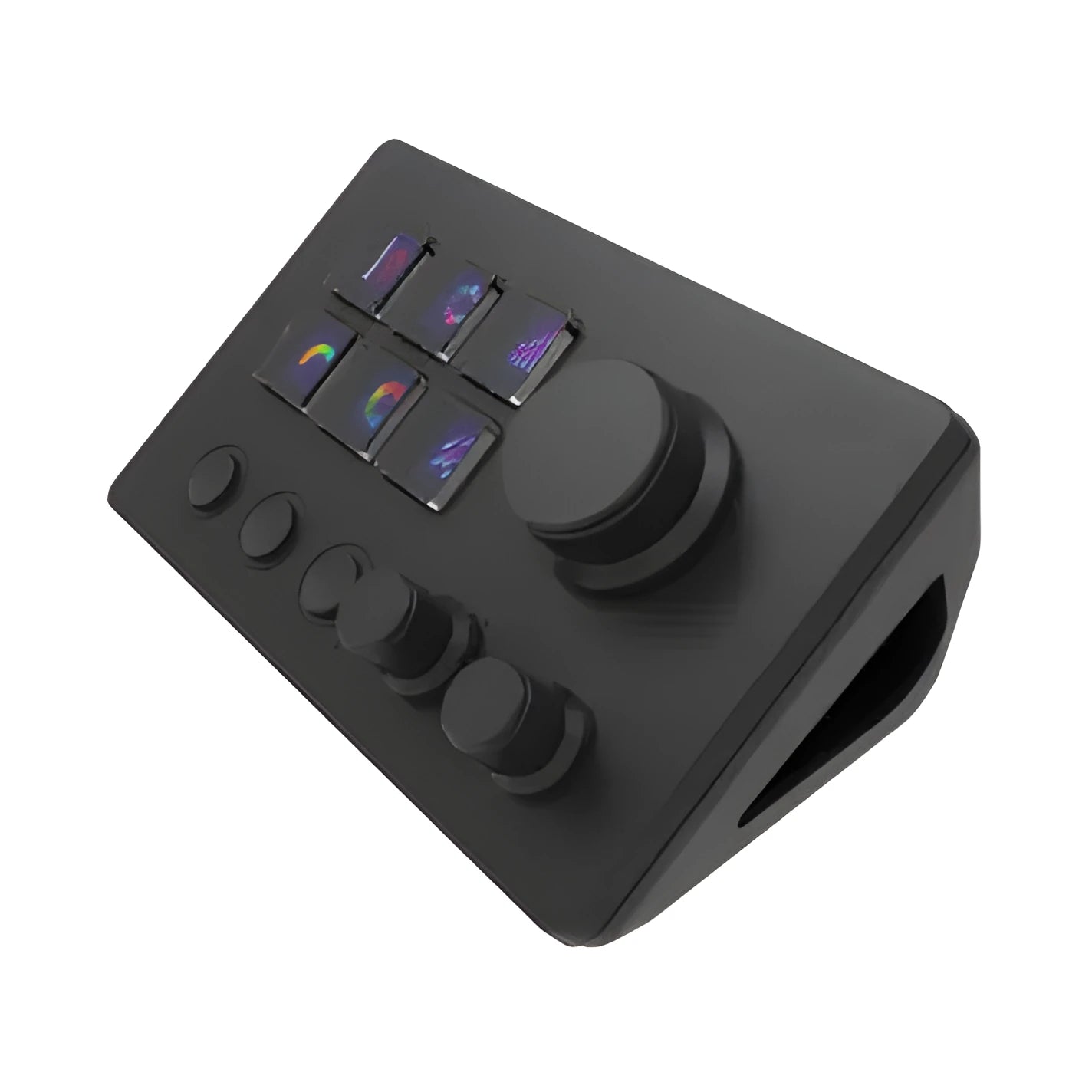 Visual Keyboard N3 silicone keypad with adjustable bracket and 2-metre cable for mobile devices