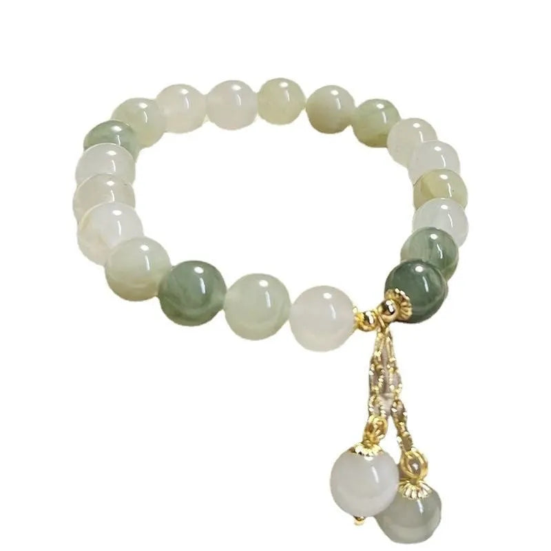 Tian Shan Cui Yu electroplated alloy bracelet for women with a special-interest design in S175 colour