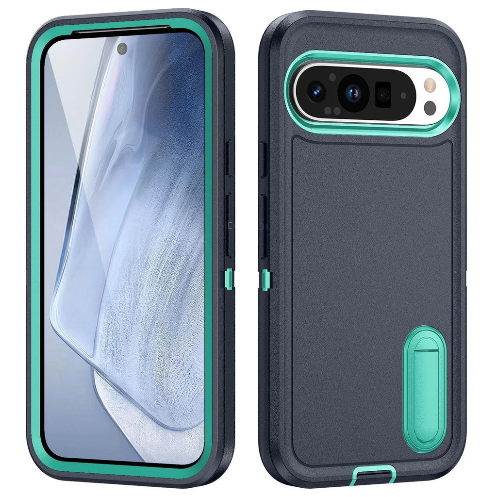 Wei Sanfang phone case with bracket for Google Pixel 9 and Pixel 9 Pro, PC TPU, multiple colours