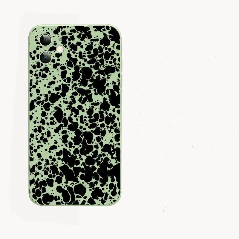 Liquid silicone phone protective case in antique white colour for Apple iPhone with soft texture