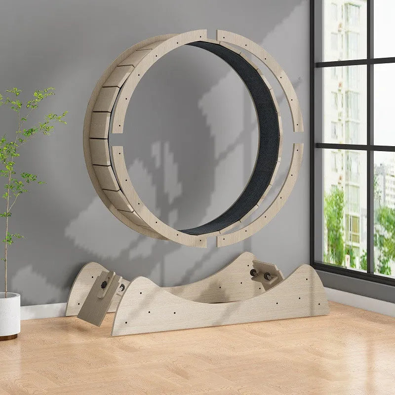 Large cat silent treadmill roller made from multilayer board for indoor weight loss exercise