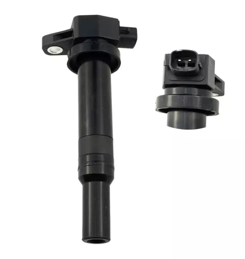 Hyundai DQ9101E black ignition coil with part number 27301-3E400 for 4-cylinder engines.
