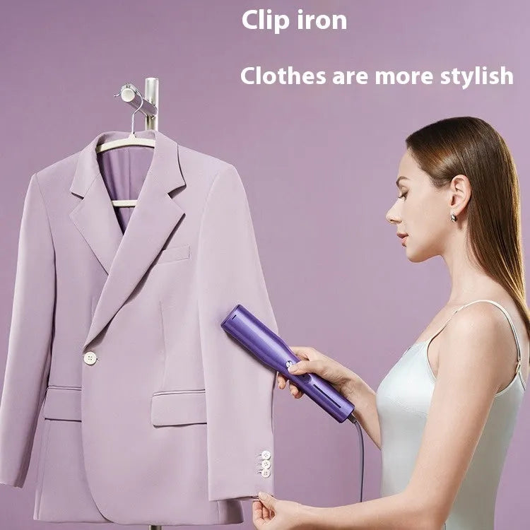 Handheld garment steamer with dual modes and AI temperature control, compact household pressing machine