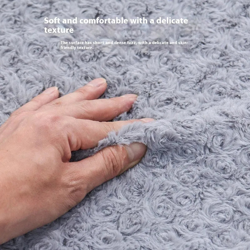 A light grey collapsible cloth dog kennel for medium to large breeds, shown folded flat.