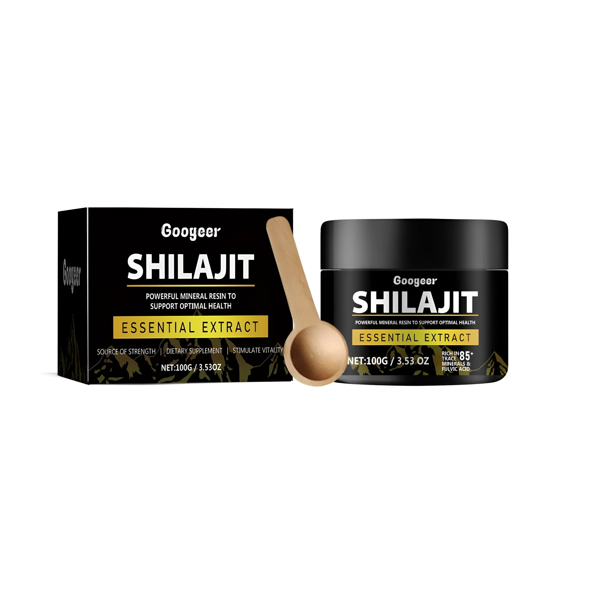 Body Health Care Kit with 100g energy supplement cream jar