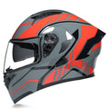 Grey ABS half helmet for adults, unisex, sizes M L XL XXL, winter locomotive style
