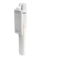 Bluetooth selfie stick tripod folded at 195mm in A White colour, compatible with iPhone Android and Huawei smartphones