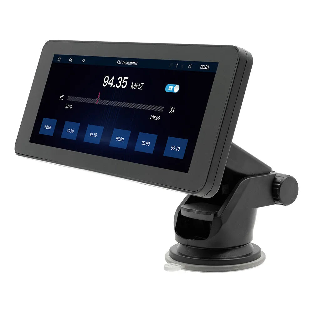 Portable wireless 6.86-inch car video player with IPS screen for vehicle installation