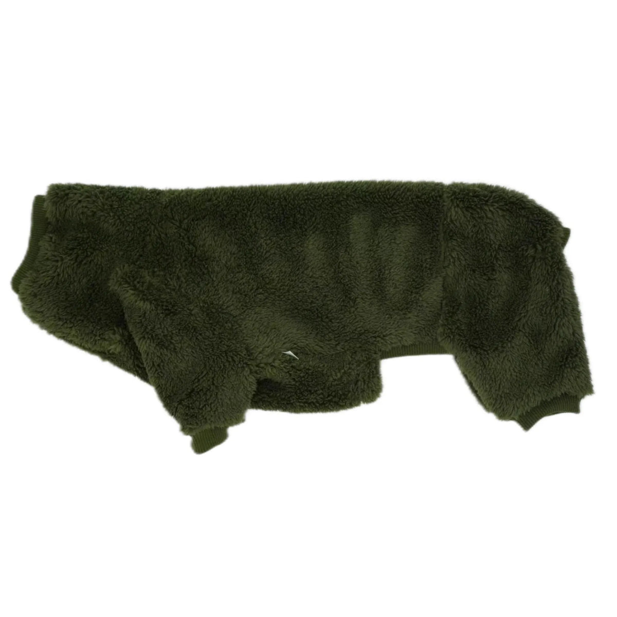 Sausage dog autumn winter warm thick bottom four legged coat in pink, fluorescent green, military green or light yellow, sizes S to 3XL