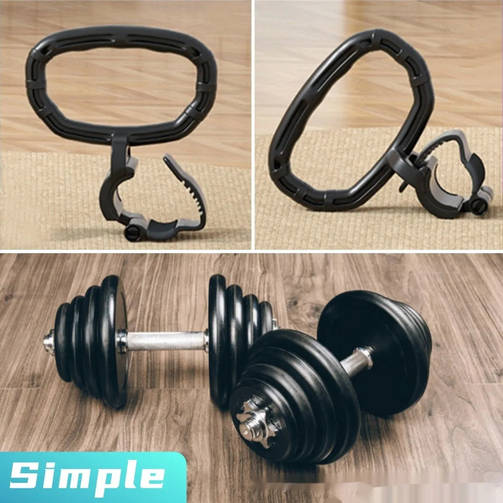 Adjustable weight kettlebell handle in PP, 21 x 19cm, available in Black or Orange for fitness body shaping.