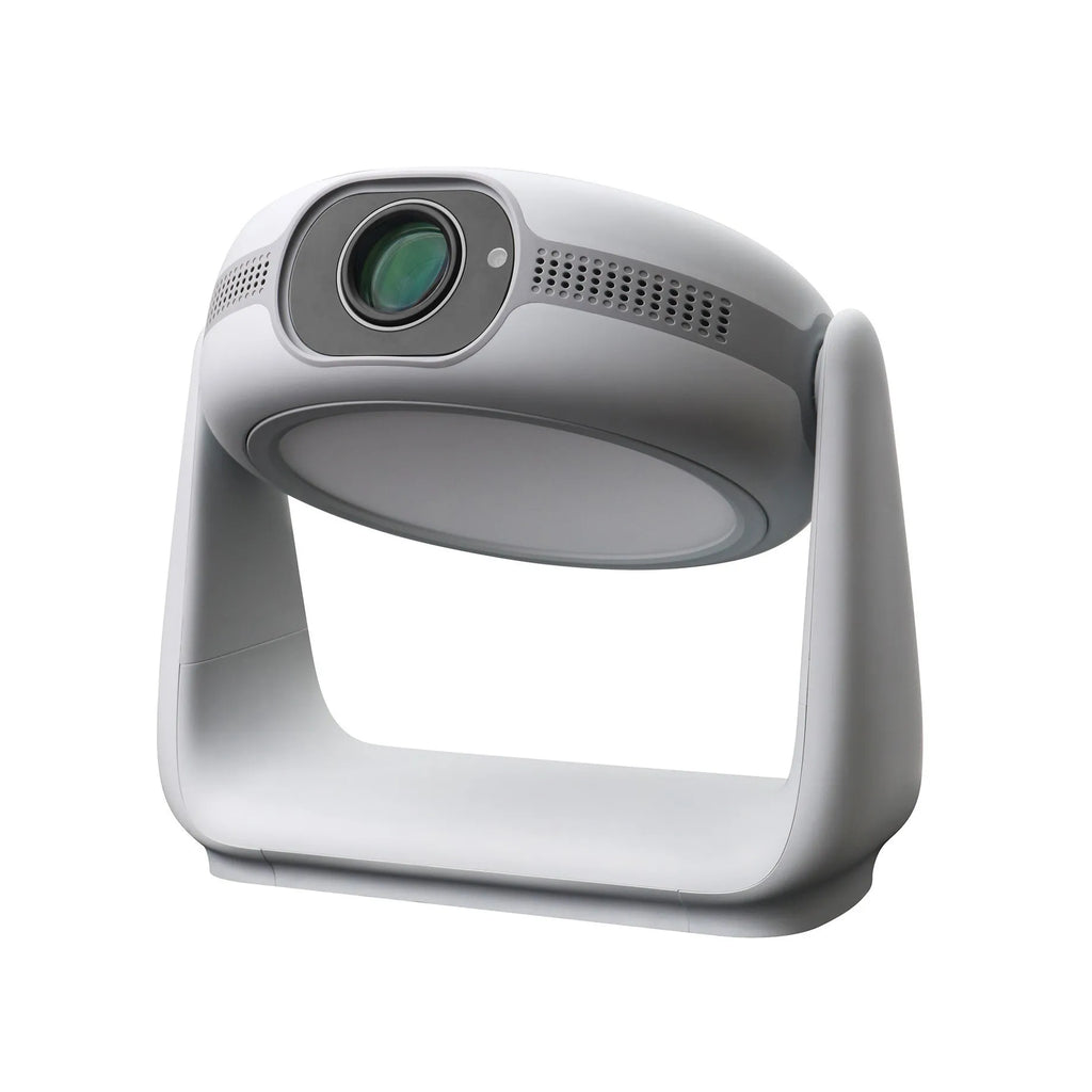 5G intelligent voice projector with 1920x1080dpi resolution, 1500 lumens brightness, and WiFi smart control for direct wall projection