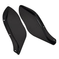 Pair of Harley-Davidson motorcycle side wing headlight covers in ABS plastic