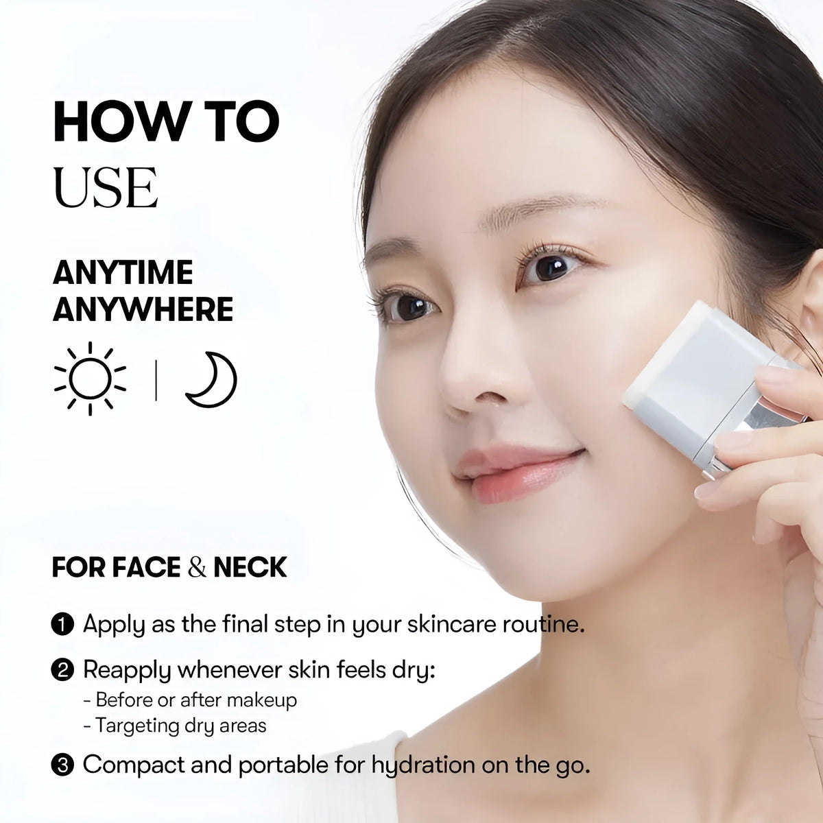 Facial stick care cream Z0043 for ladies moisturising and firming skincare in a stick format