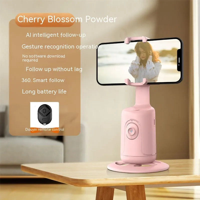 ABS automatic tracking stabiliser with 360 degree rotation on desktop USB powered