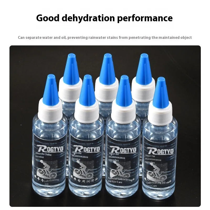 60ml bottle of bicycle chain lubricating oil for mechanical maintenance and rust prevention