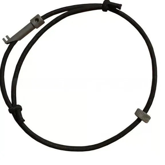 Lightweight wild rubber survival bracelet on a neutral background showing modern simple design