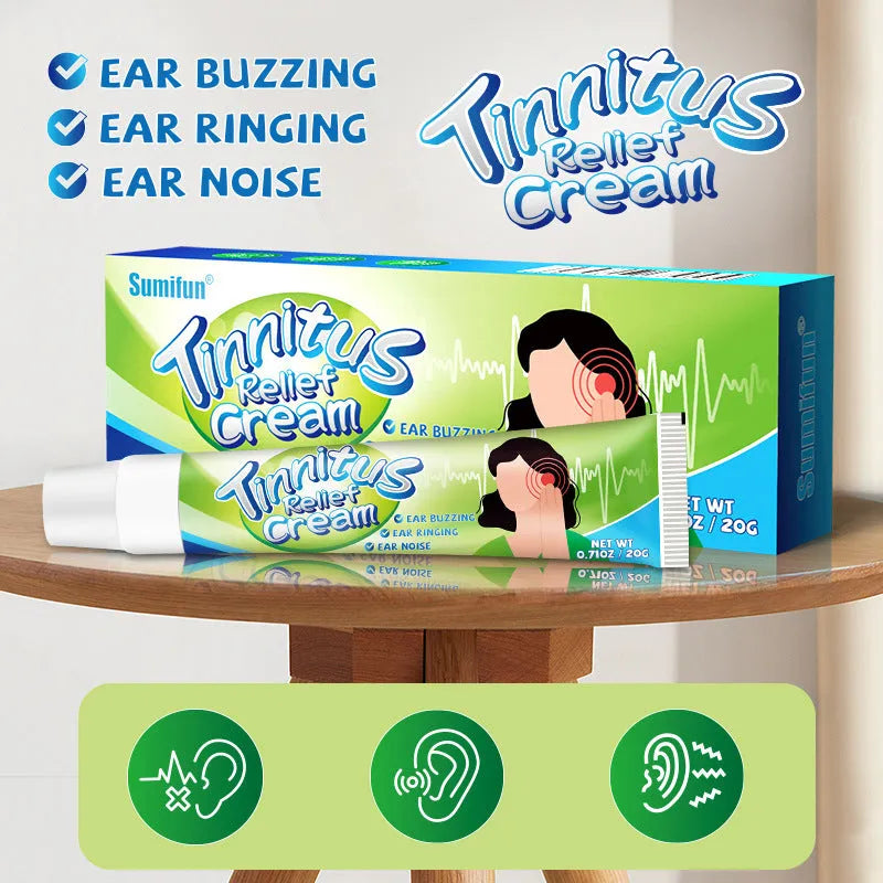 20g tube of Ear Kang Cream external ointment for tinnitus and ear pain relief