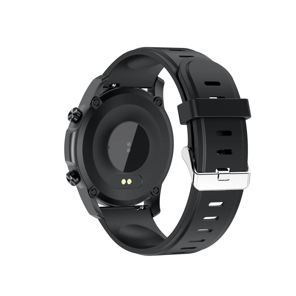 Youth2 Body Temperature Smart Bracelet in zinc alloy with a 1.3-inch screen and wristband.