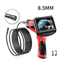 8.5mm diameter dual-lens endoscope inspection camera with cable options