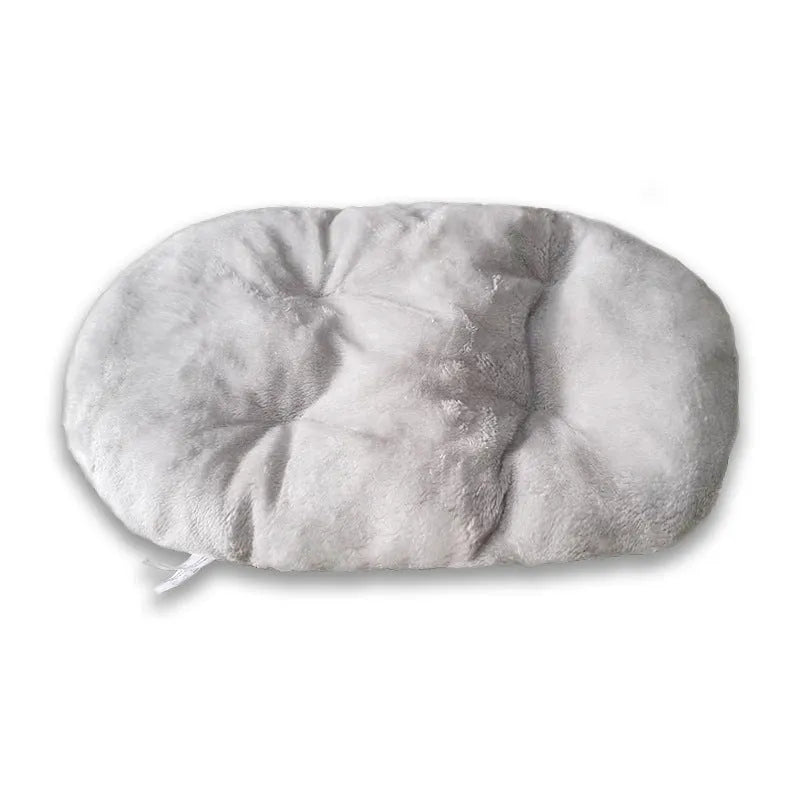 Washable cotton pet bed cushion in neutral pad colour with waterproof fabric for dogs