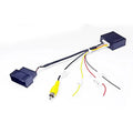 Black car camera conversion box for MIB host Volkswagen and Skoda vehicles