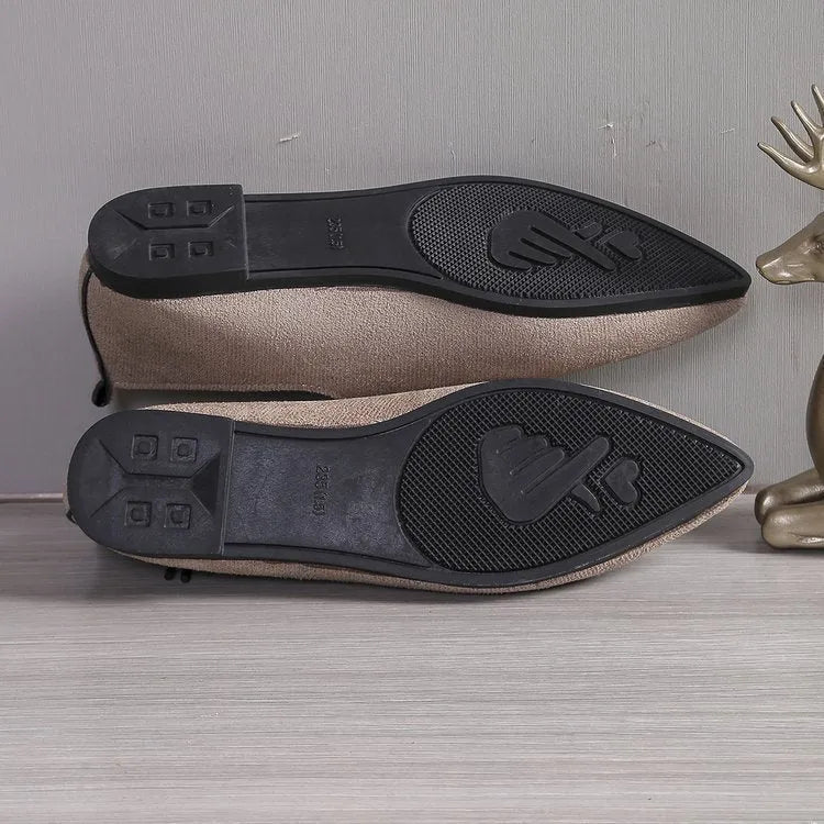 Beige leopard print plus size pumps with pointed toe design for women in UK sizes 36-43